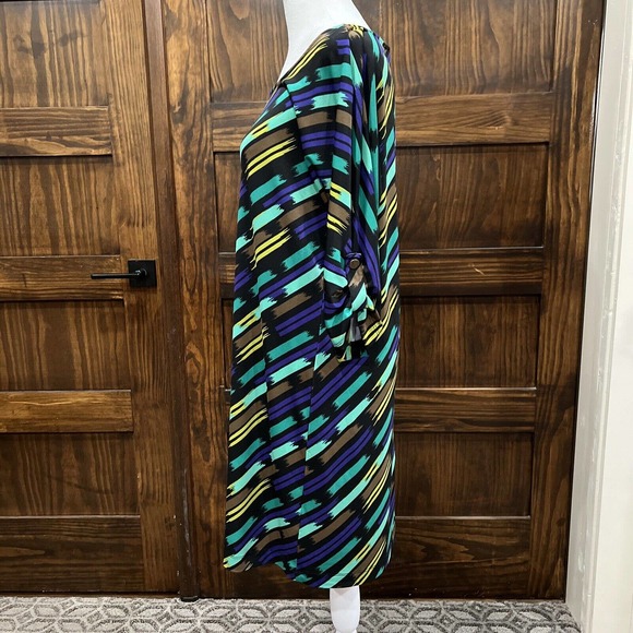 Banana Republic Dress Women Small Blue Green 3/4 Sleeve Work Career‎ - Picture 5 of 16